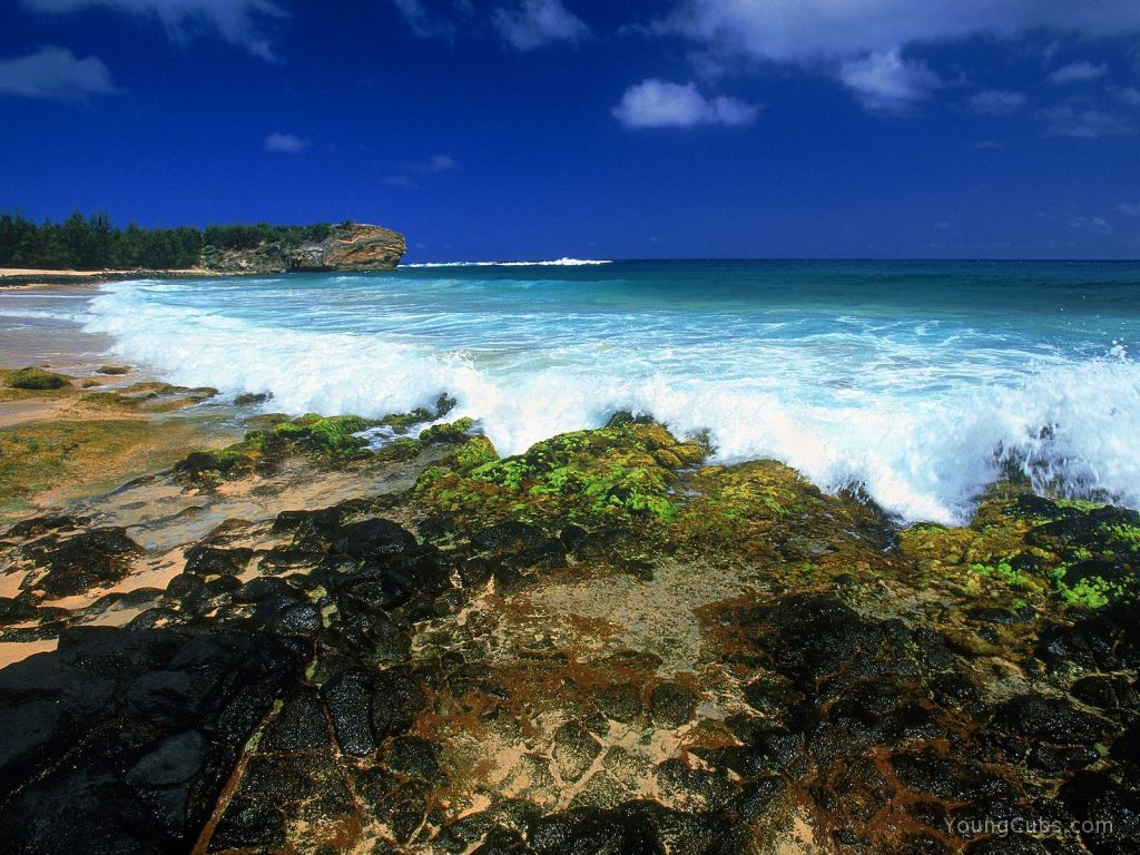 Shipwrecks Beach, Kauai, Hawaii